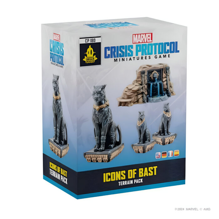 Marvel Crisis Protocol: Icons Of Bast Terrain Pack