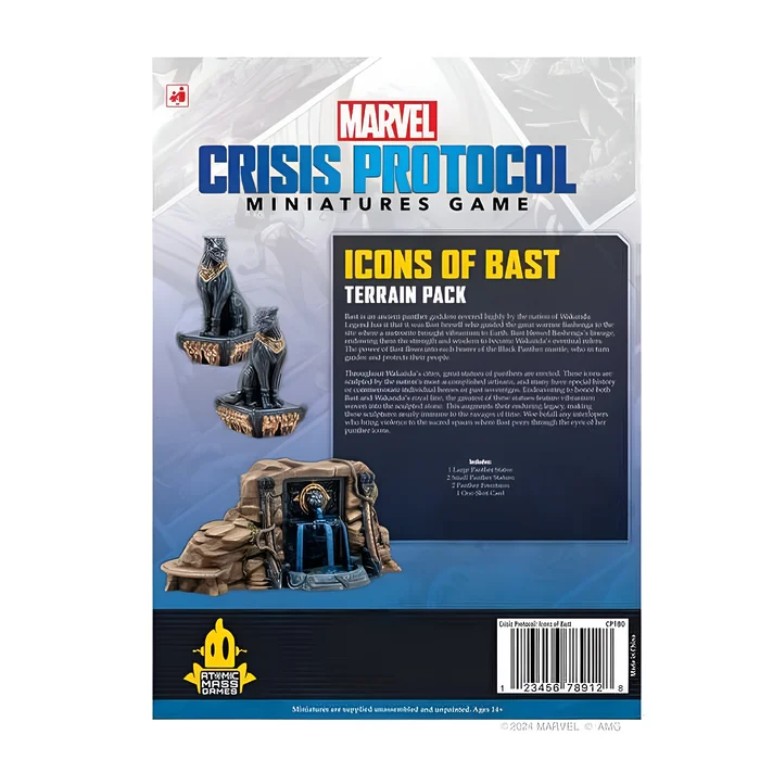 Marvel Crisis Protocol: Icons Of Bast Terrain Pack 4