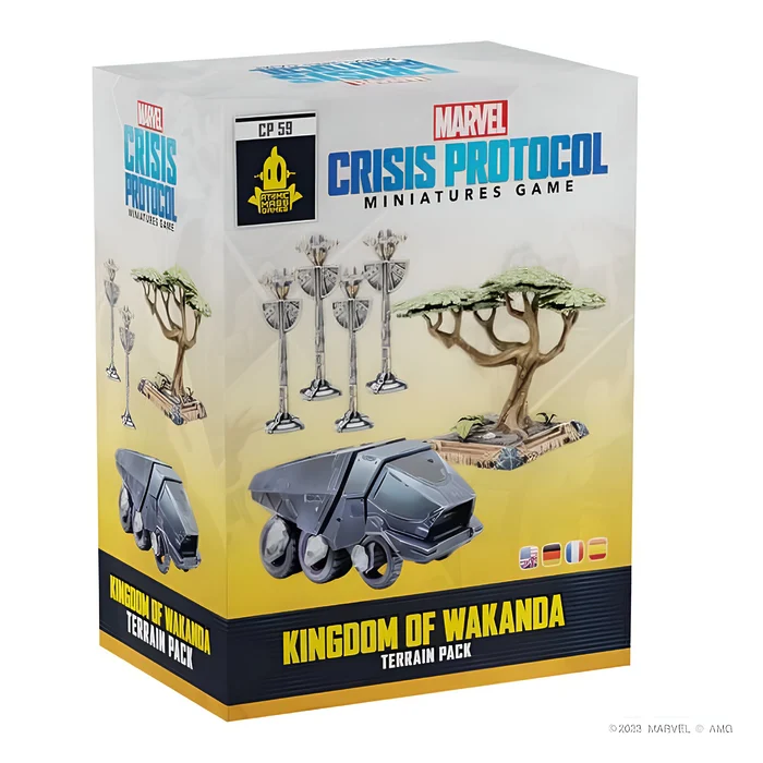 Marvel Crisis Protocol: Kingdom Of Wakanda Terrain Pack 3