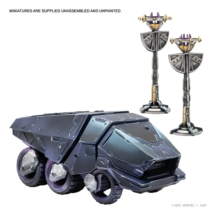 Marvel Crisis Protocol: Kingdom Of Wakanda Terrain Pack 5
