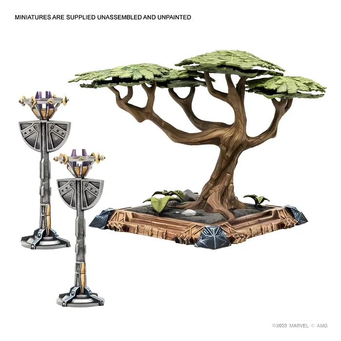 Marvel Crisis Protocol: Kingdom Of Wakanda Terrain Pack 6