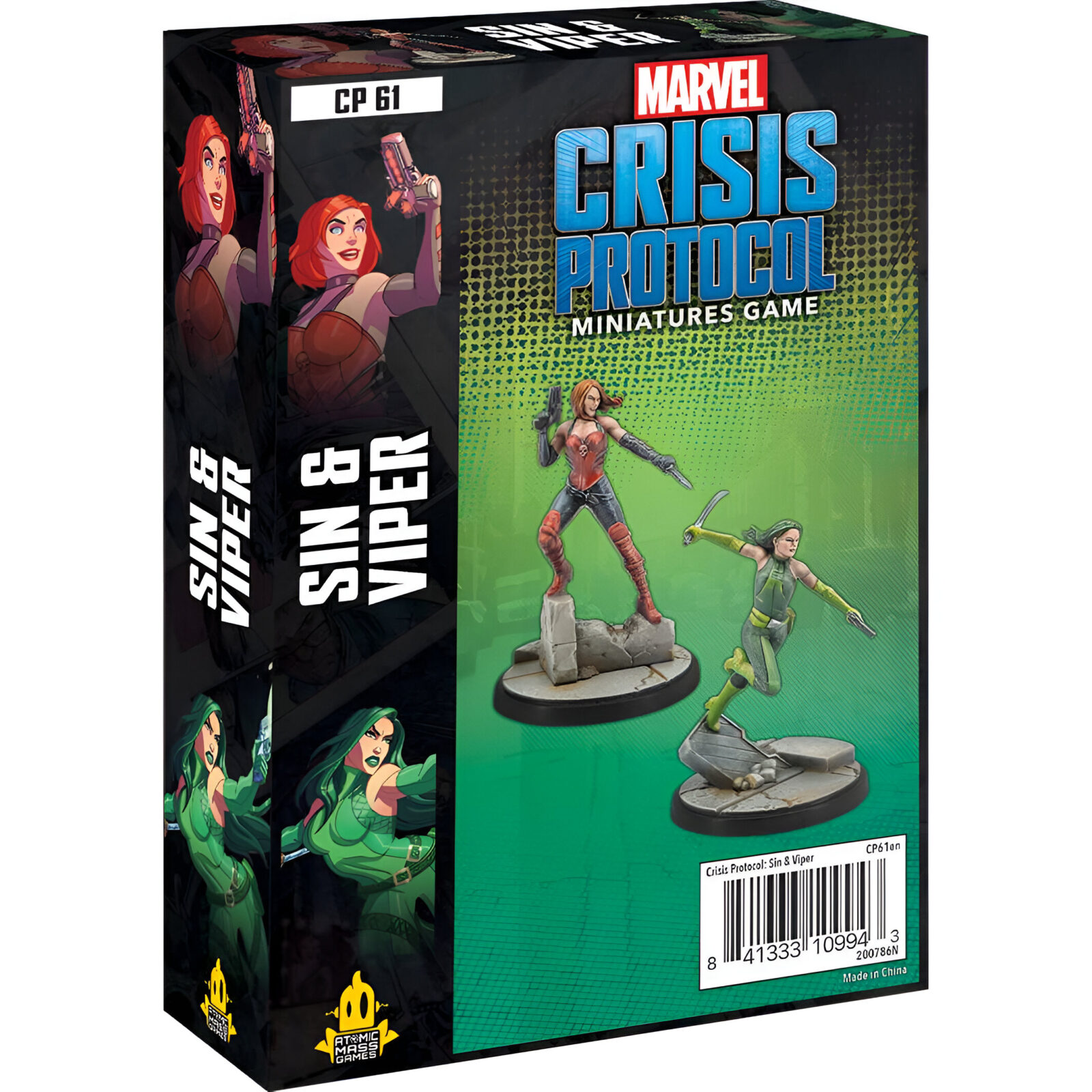 Marvel Crisis Protocol: Sin and Viper Character Pack