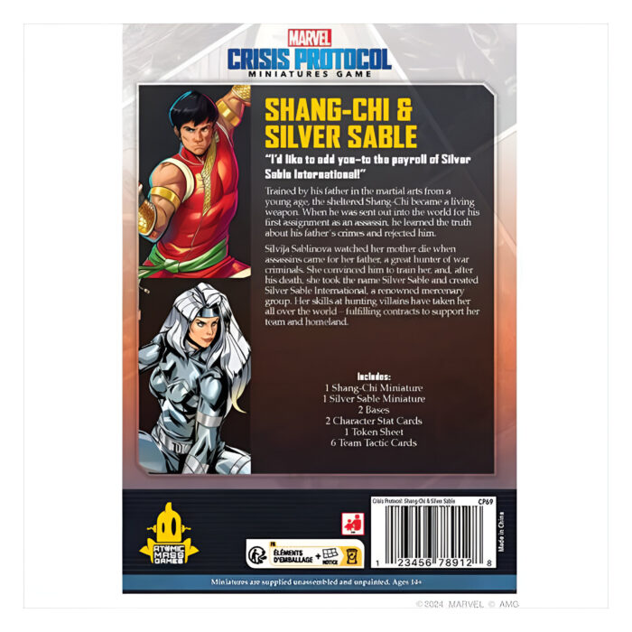 Marvel Crisis Protocol: Shang Chi & Silver Sable 4