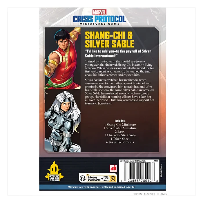 Marvel Crisis Protocol: Shang Chi & Silver Sable 4