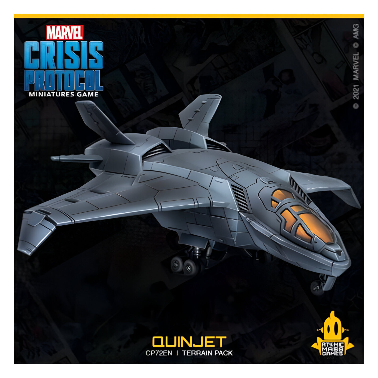 Marvel Crisis Protocol: Quinjet Terrain 3