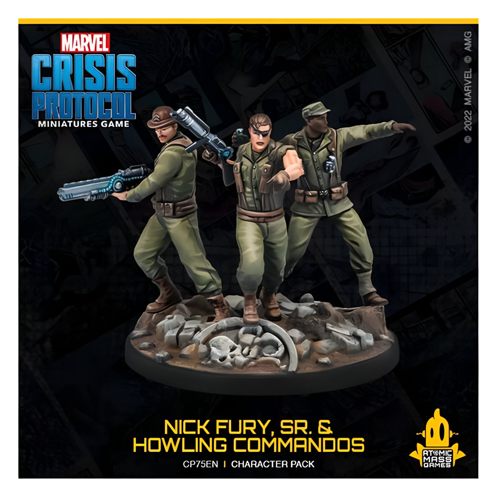 Marvel Crisis Protocol: Nick Fury Sr and Howling Commandos 3