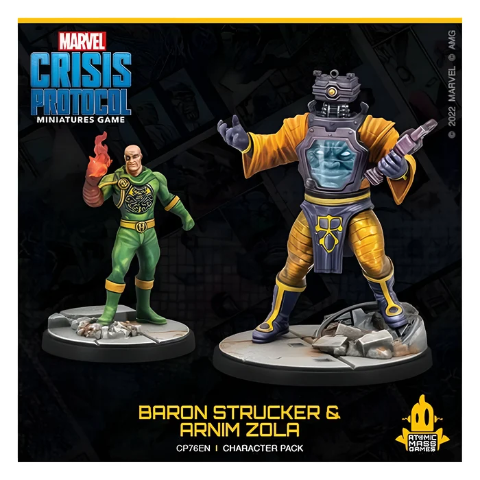 Marvel Crisis Protocol: Baron Strucker and Arnim Zola 4