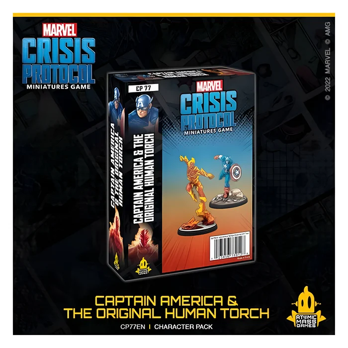Marvel Crisis Protocol: Captain American and the Original Human Torch 3