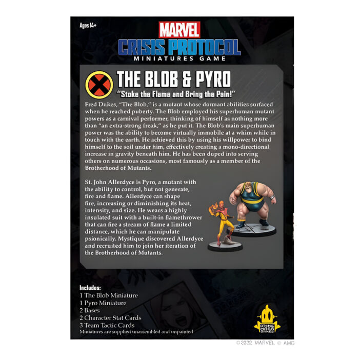 Marvel Crisis Protocol: The Blob & Pyro 6