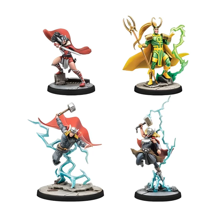 Marvel Crisis Protocol: Mighty Thor, Lady Sif, Thor, Hero of Midgard & Loki, Prince of Lies 3