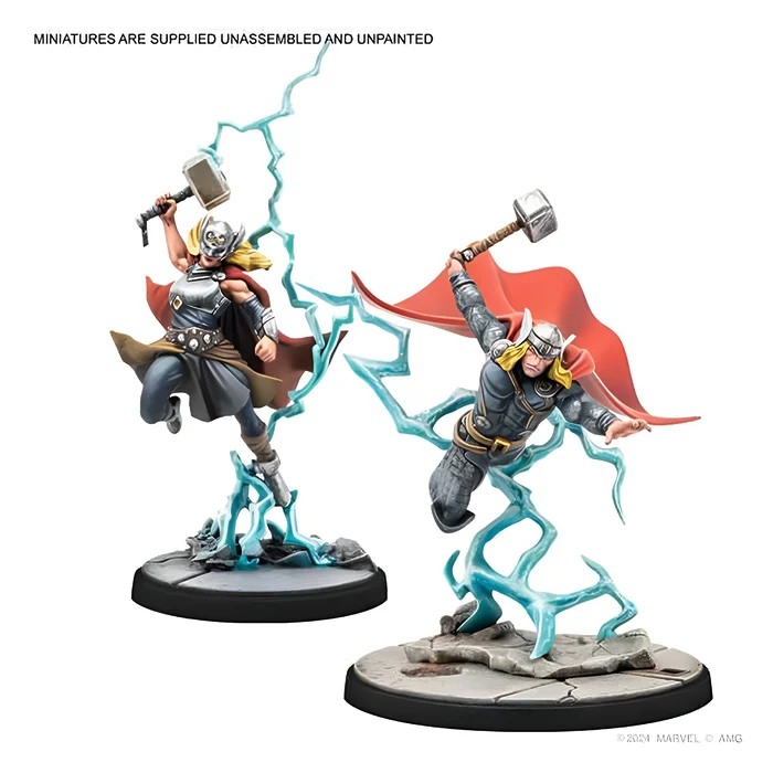 Marvel Crisis Protocol: Mighty Thor, Lady Sif, Thor, Hero of Midgard & Loki, Prince of Lies 5