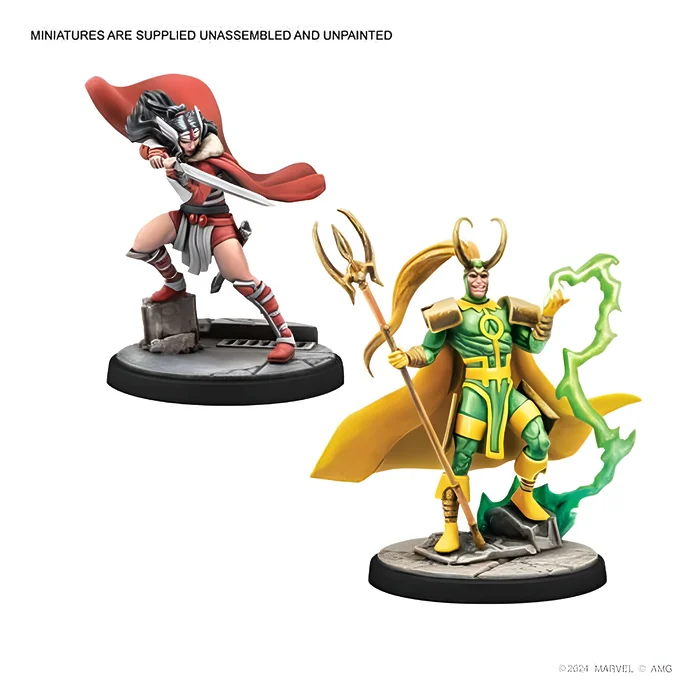Marvel Crisis Protocol: Mighty Thor, Lady Sif, Thor, Hero of Midgard & Loki, Prince of Lies 6
