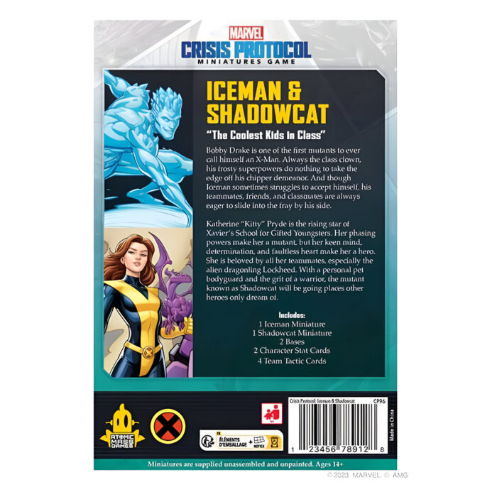 Marvel Crisis Protocol: Iceman & Shadowcat