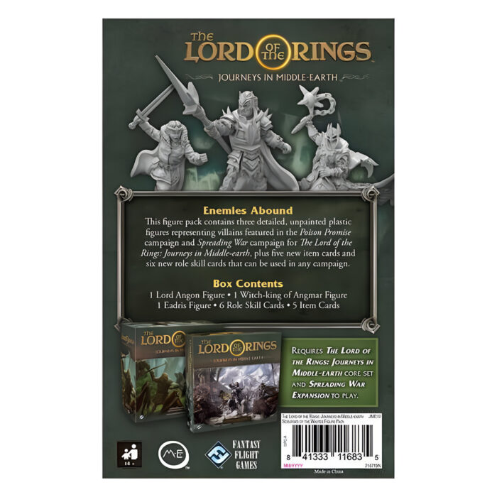 The Lord of the Rings: Journeys in Middle-Earth: Scourges of the Wastes Figure Pack 6