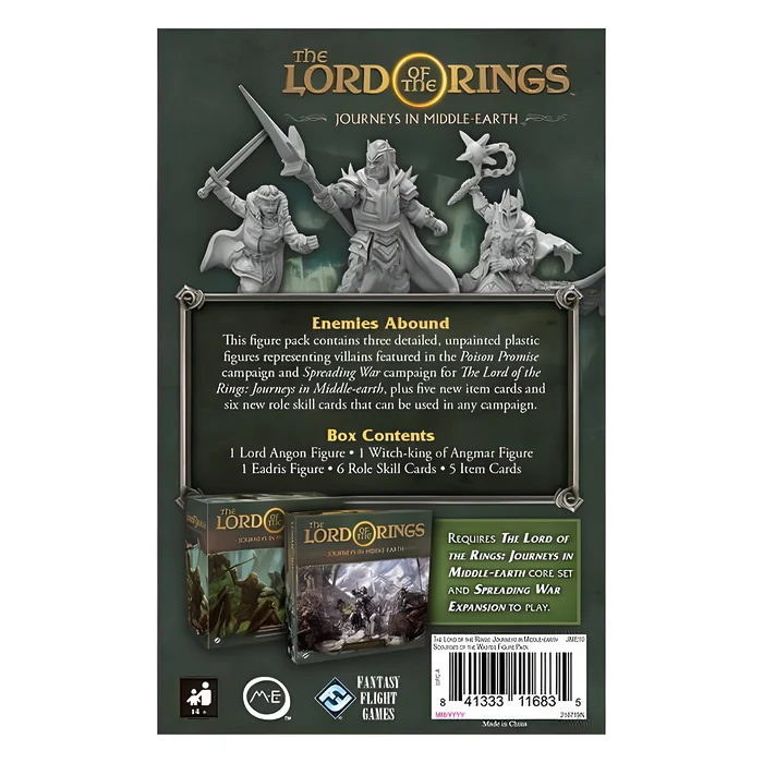 The Lord of the Rings: Journeys in Middle-Earth: Scourges of the Wastes Figure Pack 6