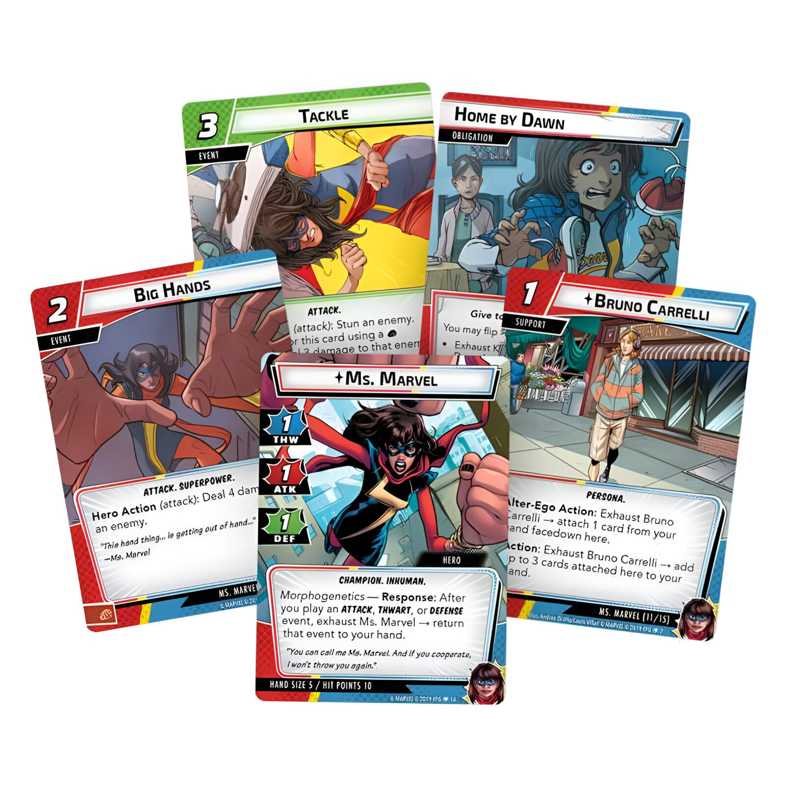 Marvel Champions: Ms. Marvel Hero Pack 3