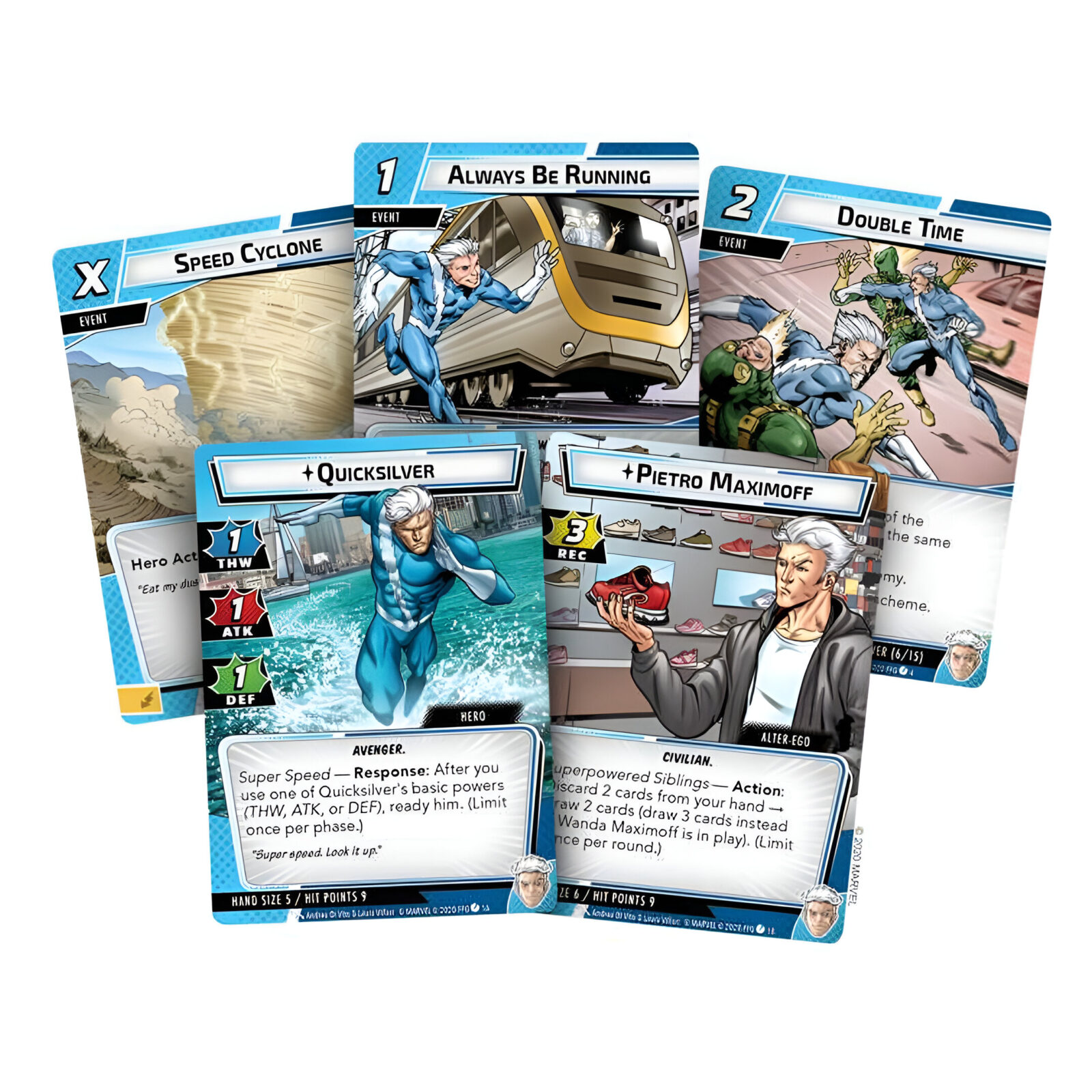 Marvel Champions: Quicksilver Hero Pack 3