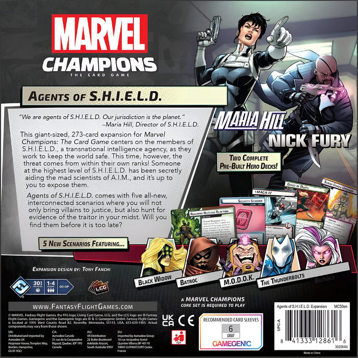 Marvel Champions: Agents of S.H.I.E.L.D Expansion