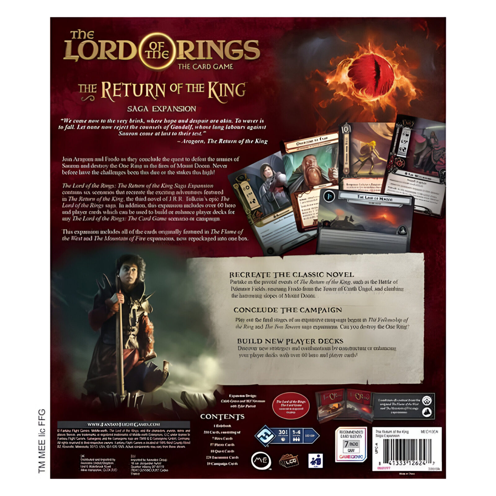 The Return of the King Saga Expansion: The Lord of the Rings LCG