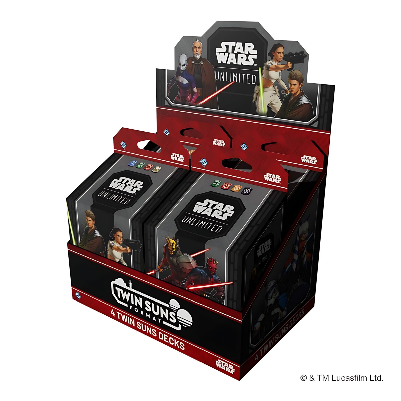 Star Wars: Unlimited Twin Suns Deck (4)