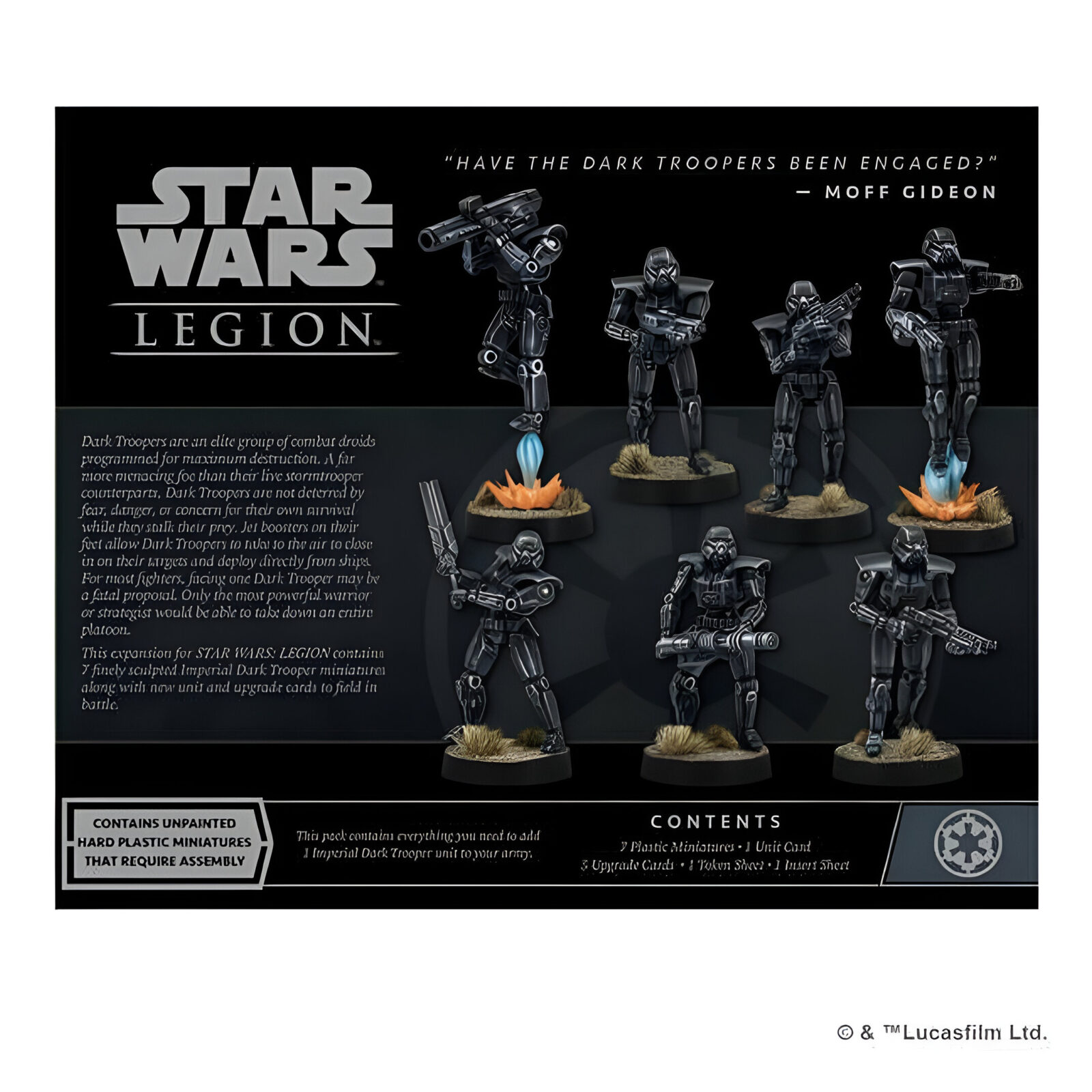 Star Wars Legion: Dark Trooper Unit Expansion