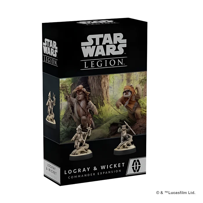 Star Wars Legion: Logray & Wicket Commander Expansion 3