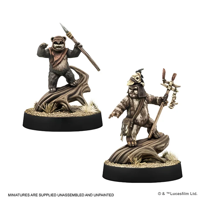 Star Wars Legion: Logray & Wicket Commander Expansion 5
