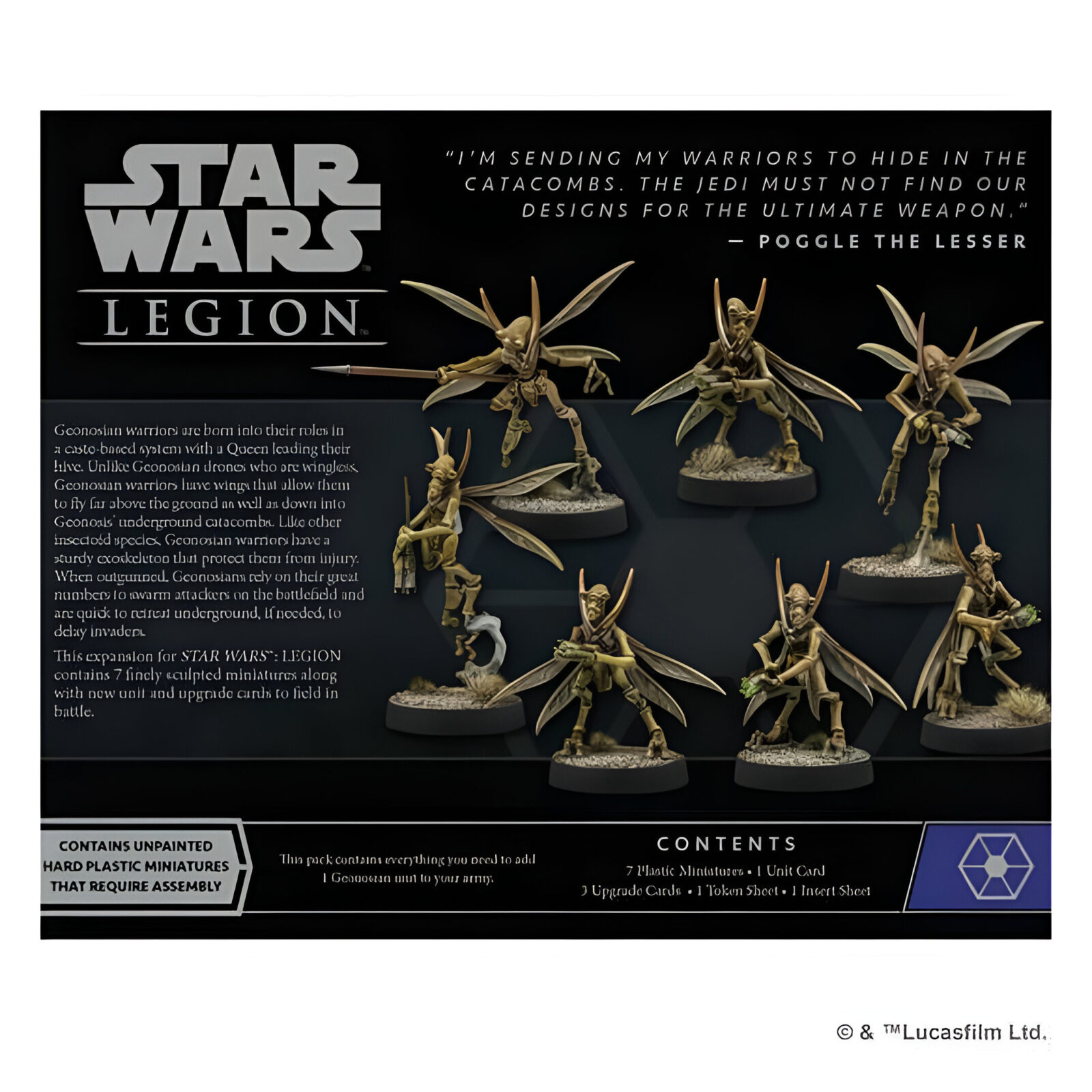 Geonosian Warriors Unit Expansion: Star Wars Legion 3