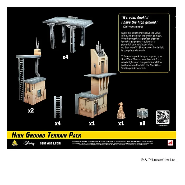 Star Wars Shatterpoint: High Ground Terrain Pack 4