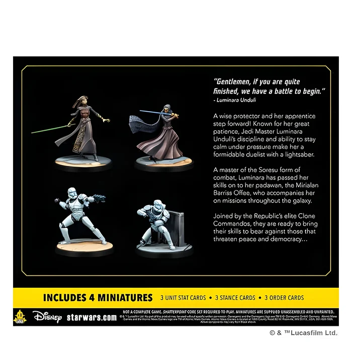 Star Wars Shatterpoint: Plans and Preparation Squad Pack 4