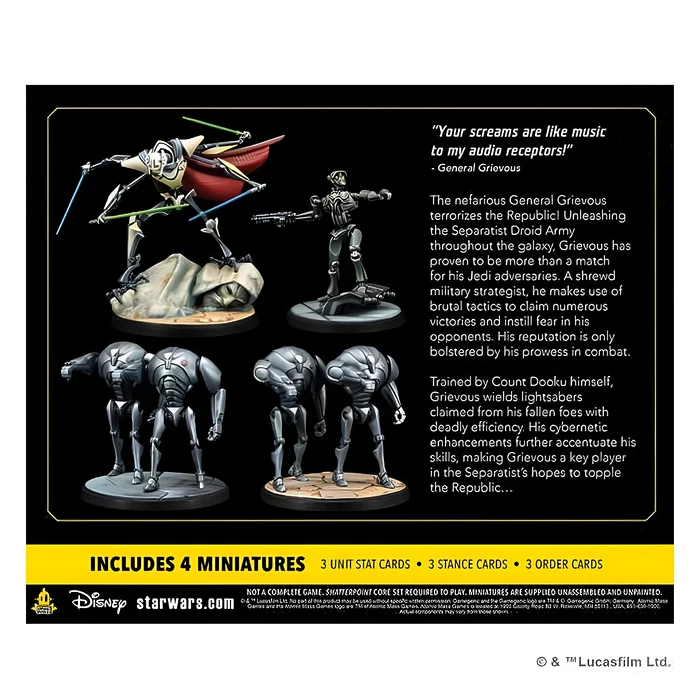 Star Wars Shatterpoint: Appetite for Destruction Squad Pack 4
