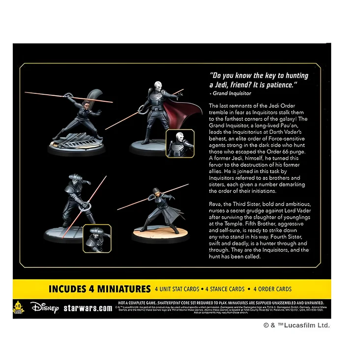 Star Wars Shatterpoint: Jedi Hunters (Grand Inquisitor Squad Pack) 4