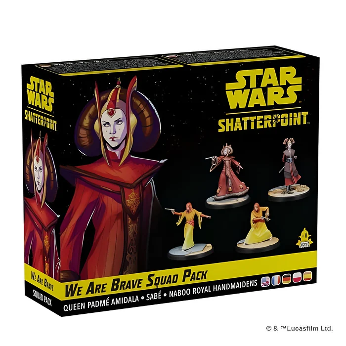 Star Wars Shatterpoint: We Are Brave (Padme Amidala) Squad Pack 3