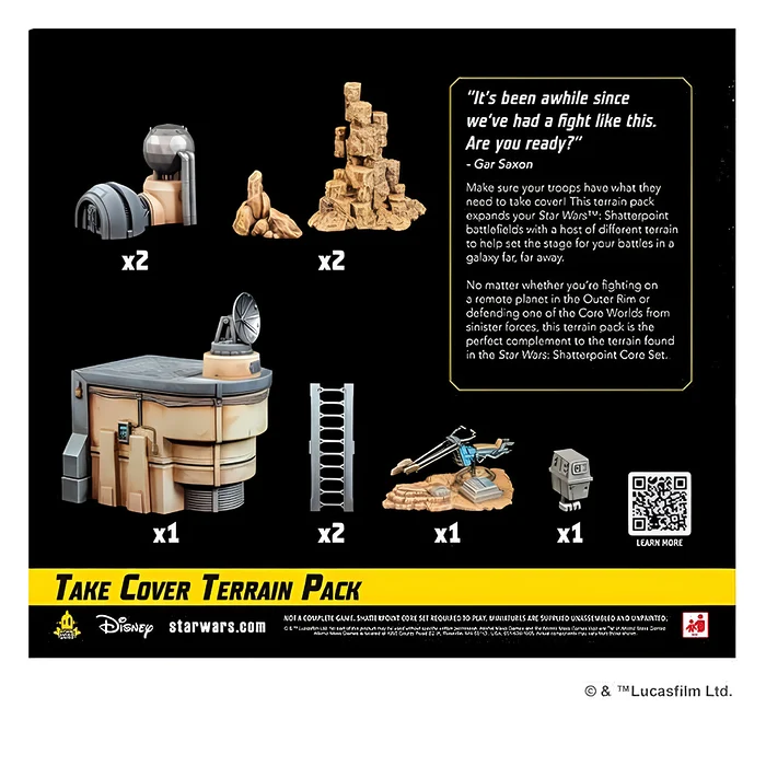 Star Wars Shatterpoint: Take Cover Terrain Pack 4