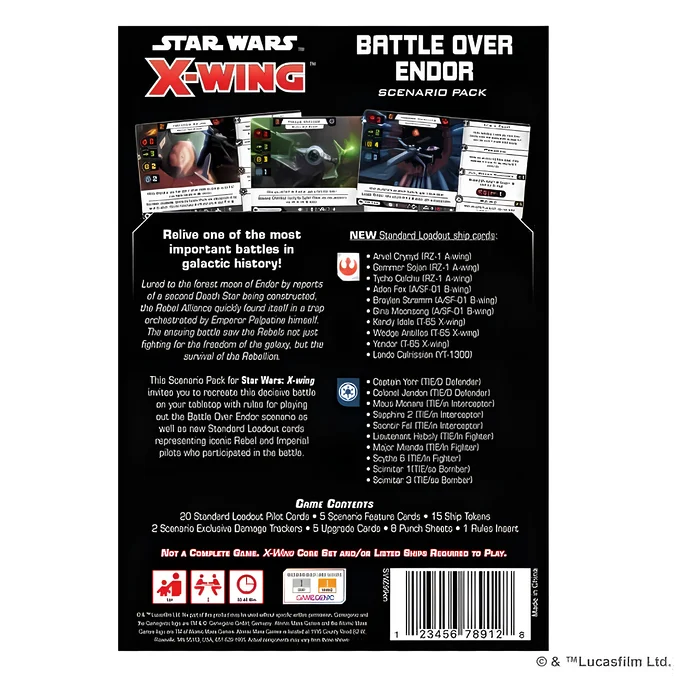 Battle Over Endor: Star Wars X-Wing Scenario Pack 4