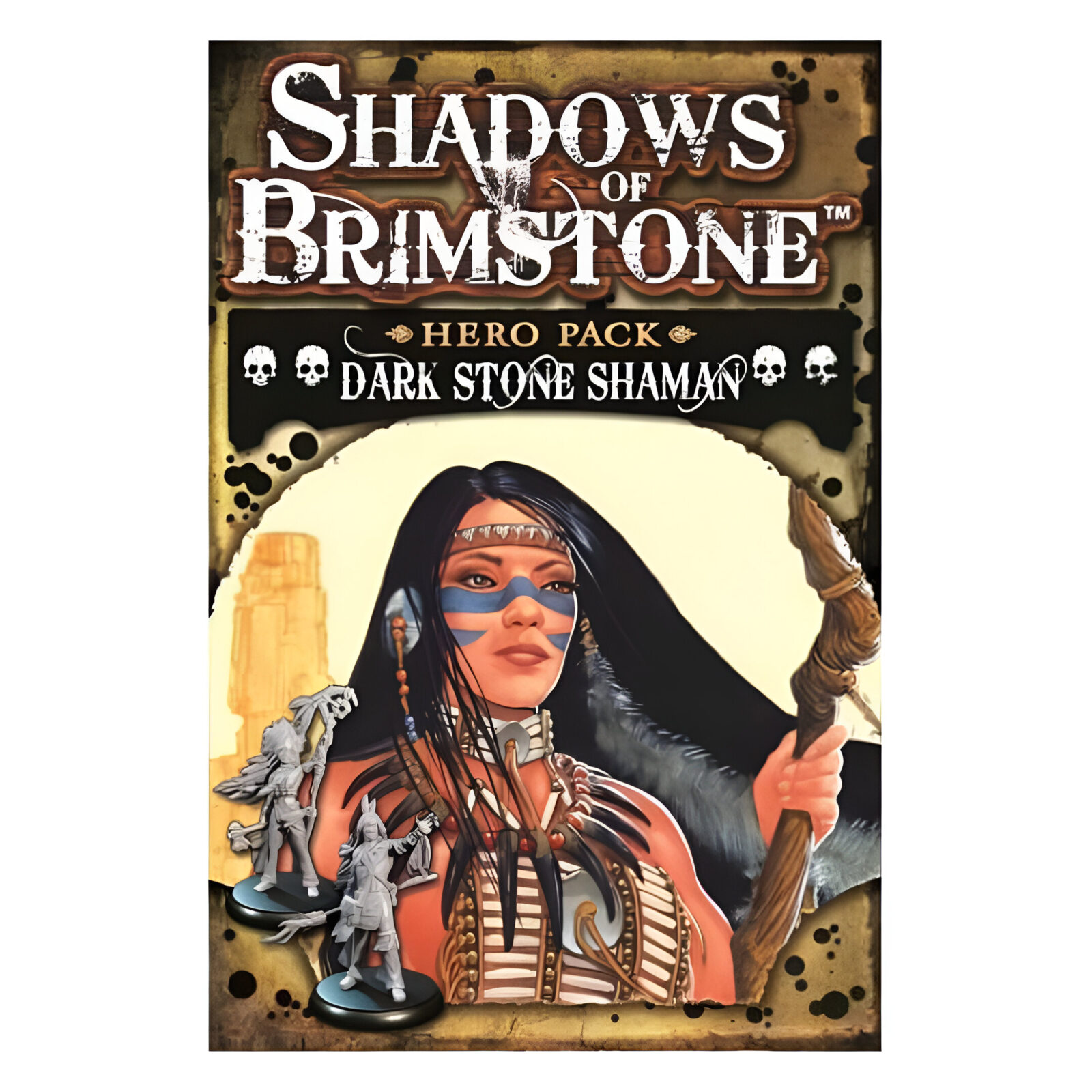 Shadows of Brimstone: Hero Pack – Dark Stone Shaman