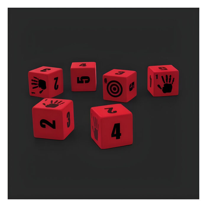 The Walking Dead Universe RPG Core Stress Dice Set 3