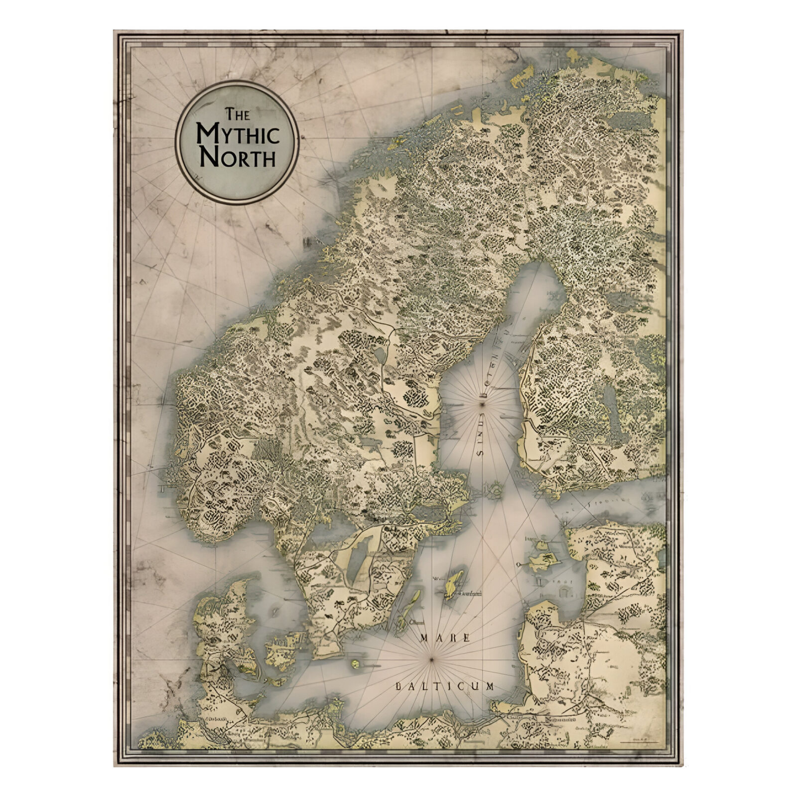 Vaesen Nordic Horror GM Screen & Map 3