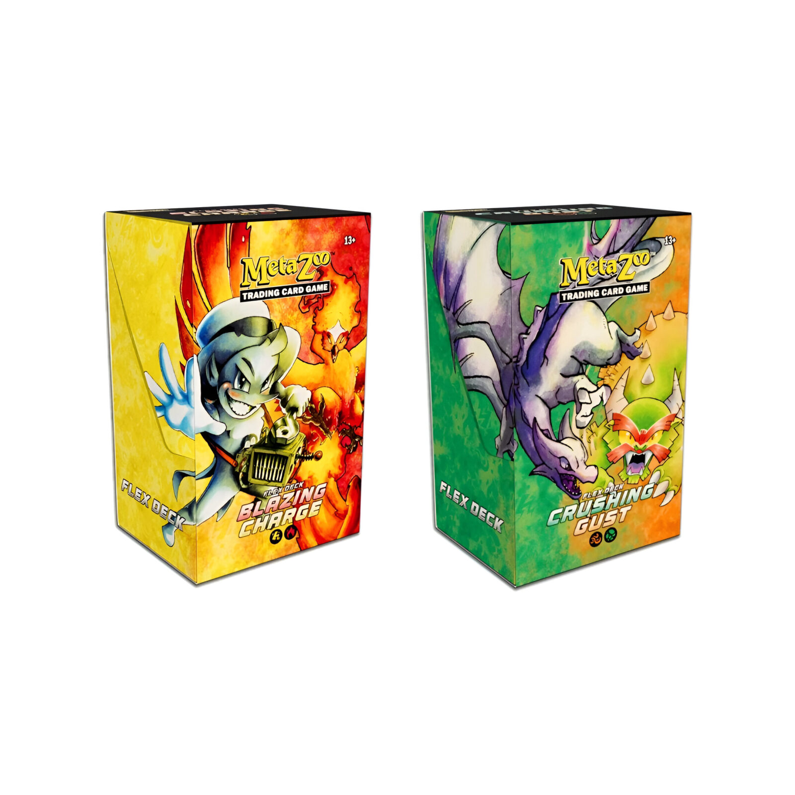MetaZoo Flex Deck Assorted (Crushing Gust and Blazing Charge) (8 Packs) 3