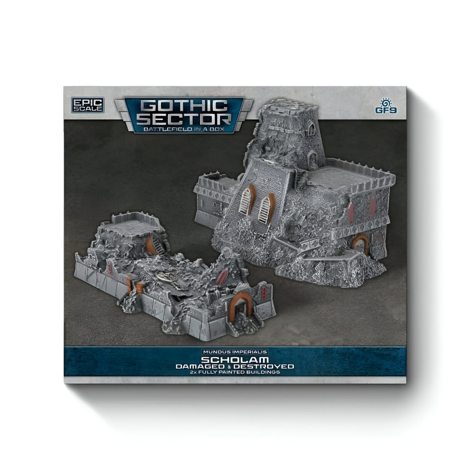 Gothic Sector Mundis Imperialis: Scholam Damaged & Destroyed 3