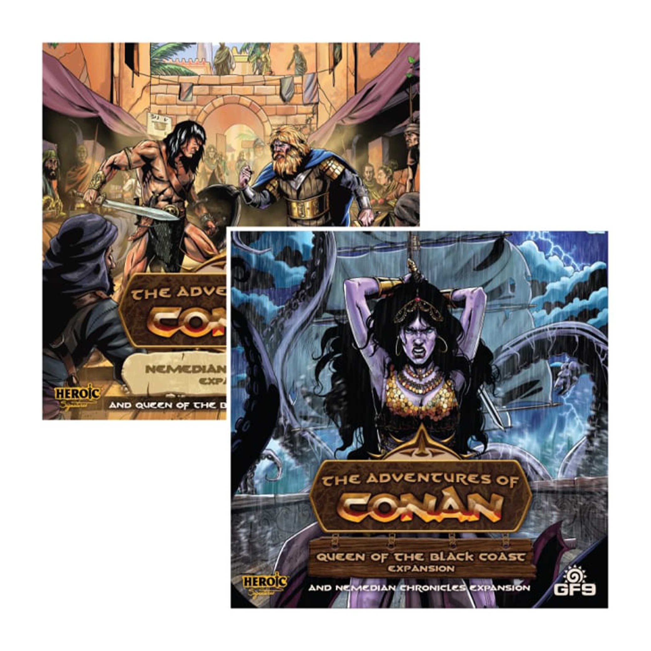 The Adventures of Conan: Queen Of The Black Coast & Nemedian Chronices Expansions 3 The Adventures of Conan: Queen Of The Black Coast & Nemedian Chronices Expansions 3
