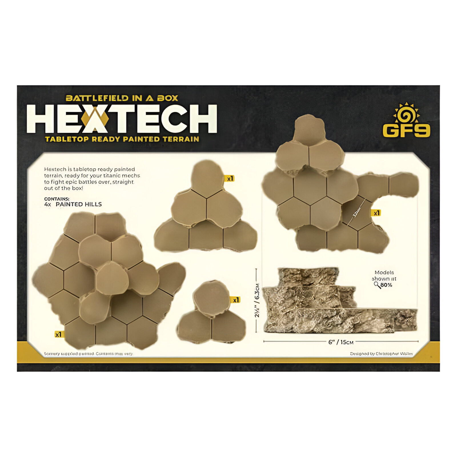 Hextech Tabletop Ready Painted Terrain: Volume 1 – Atlean Steppes 3
