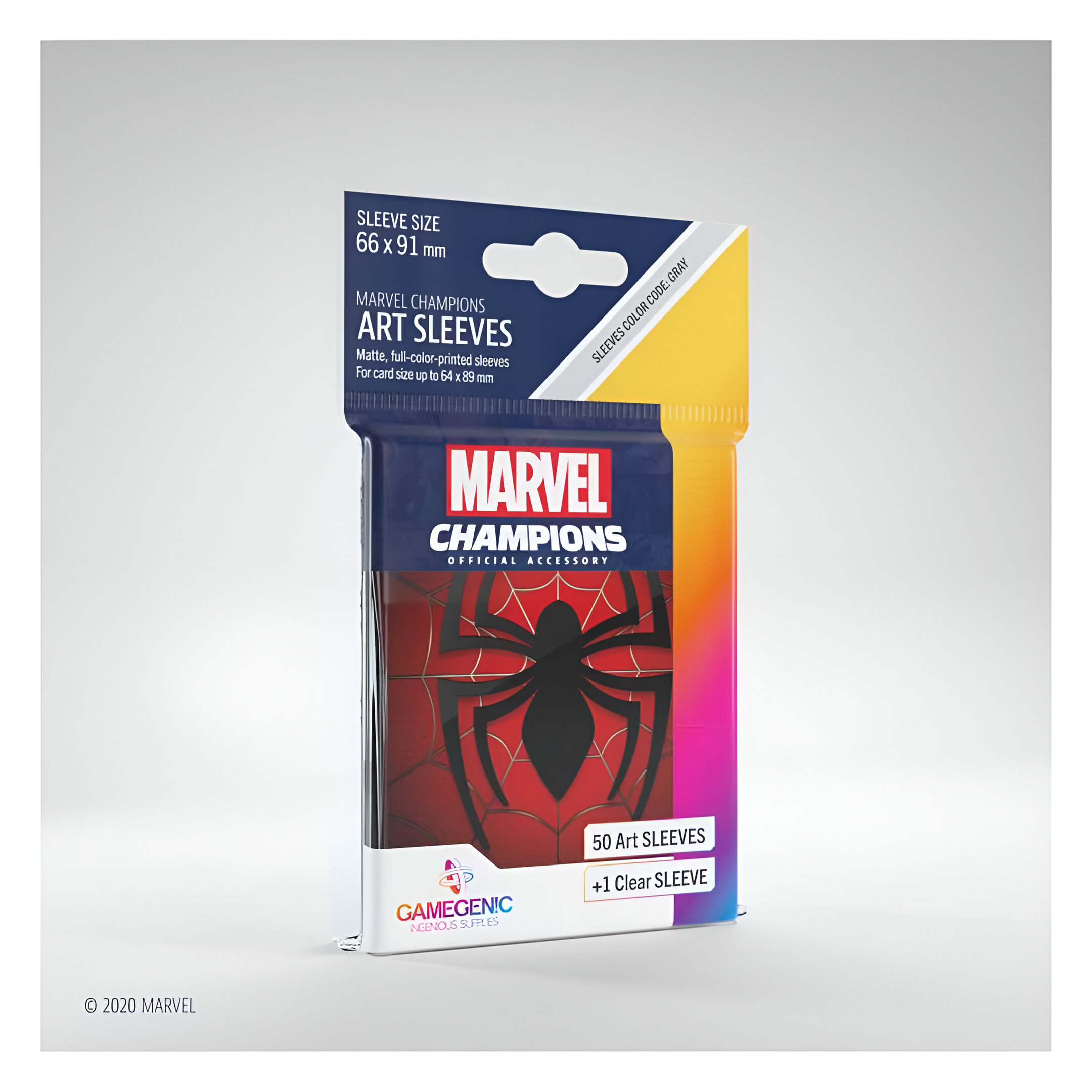Marvel Champions Art Sleeves- Spider Man (50 ct.) 3 Marvel Champions Art Sleeves- Spider Man (50 ct.) 3