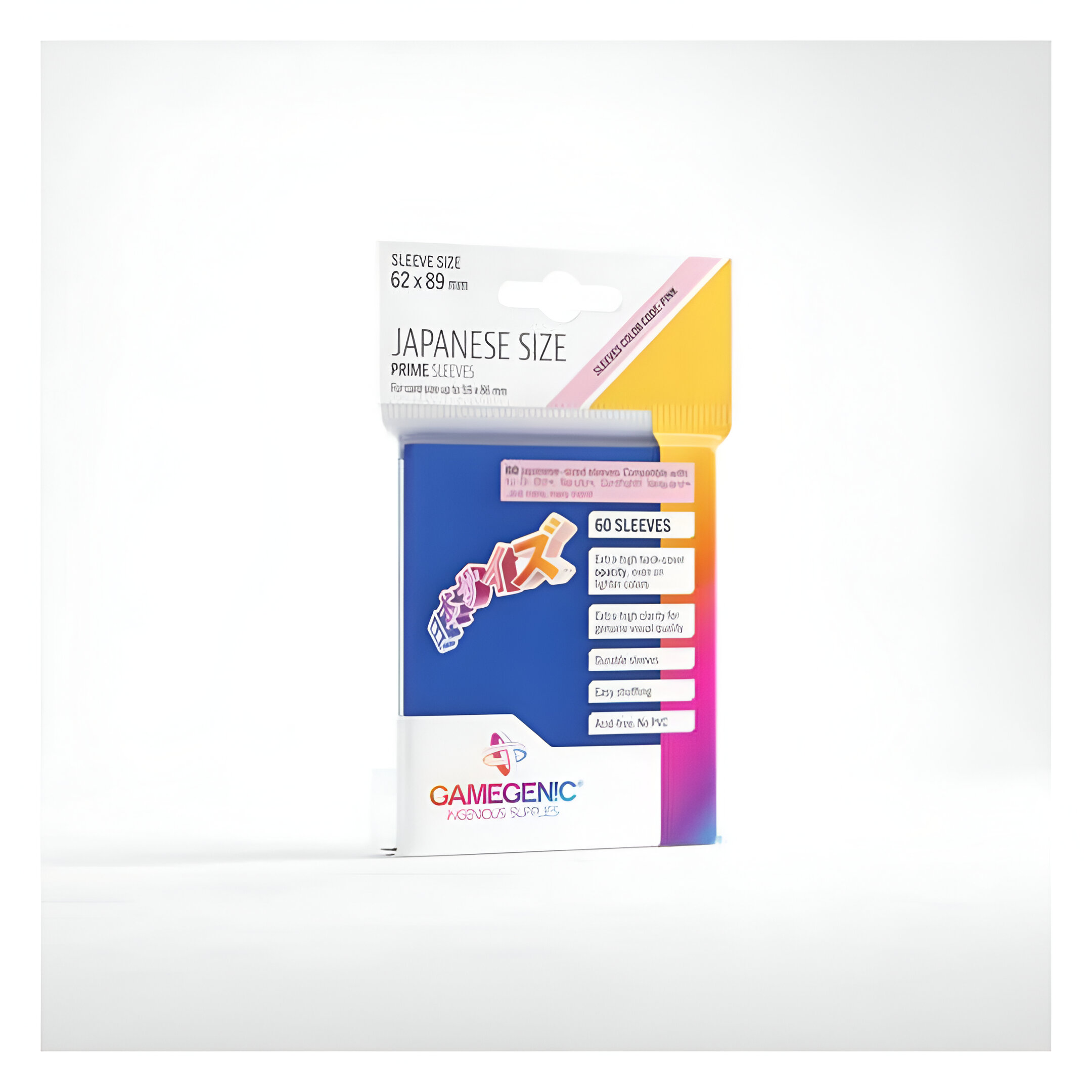 Prime Japanese Sized Sleeves Blue (60 ct.) 3 Prime Japanese Sized Sleeves Blue (60 ct.) 3
