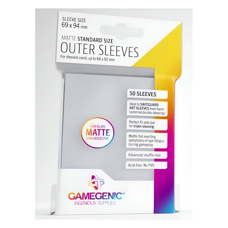 Gamegenic Outer Sleeves Matte Standard Size