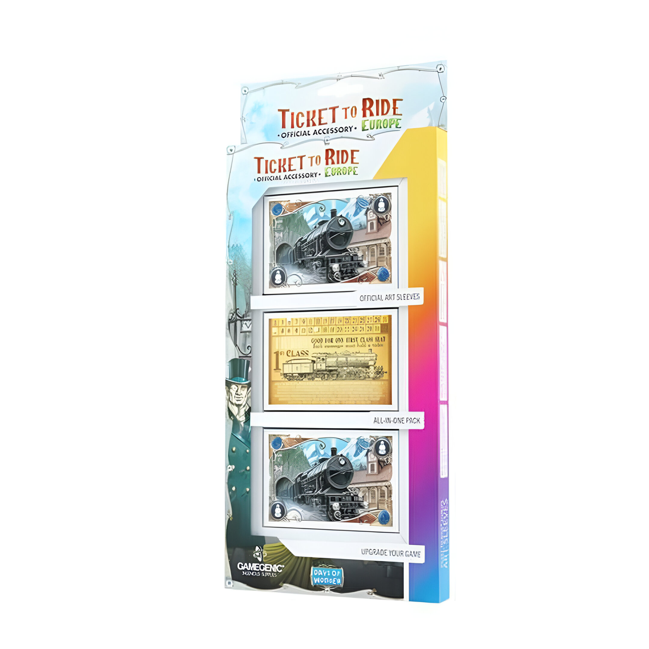 Ticket To Ride Art Sleeves – Europe 3 Ticket To Ride Art Sleeves – Europe 3