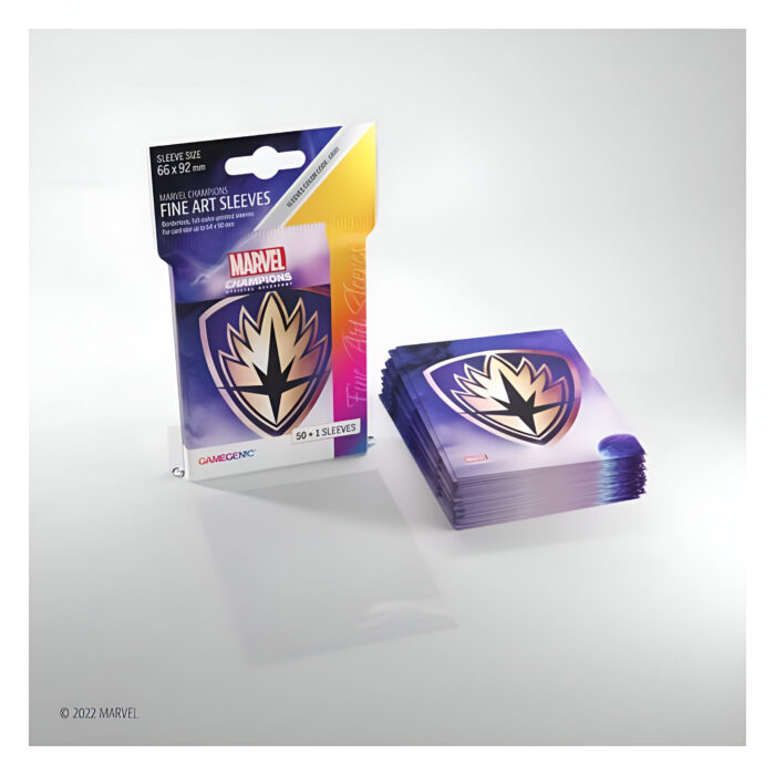 Marvel Champions Fine Art Sleeves – Guardians of the Galaxy Logo 5