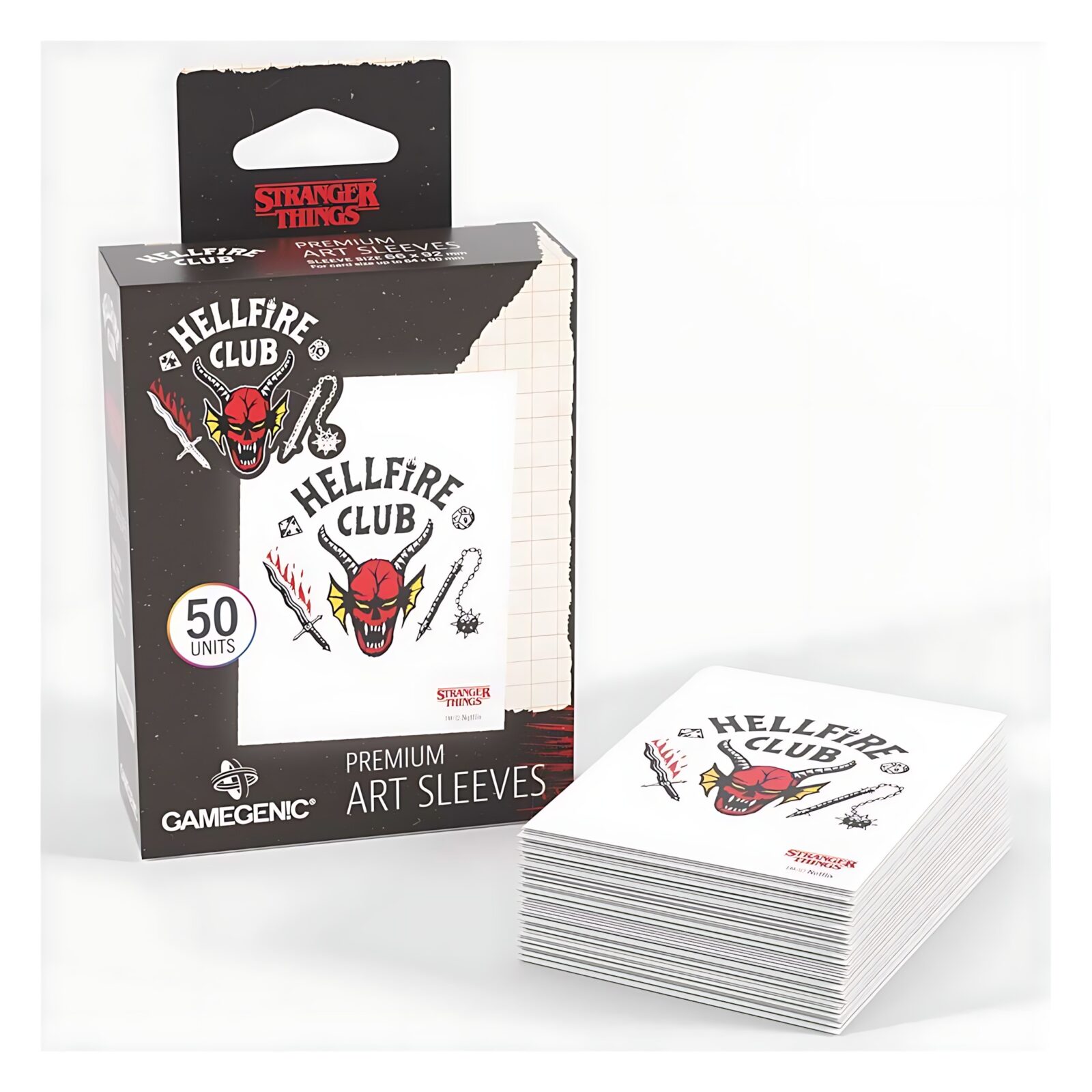 Gamegenic: Stranger Things – Hellfire Club Art Sleeves Hellfire Club Gamegenic: Stranger Things – Hellfire Club Art Sleeves Hellfire Club