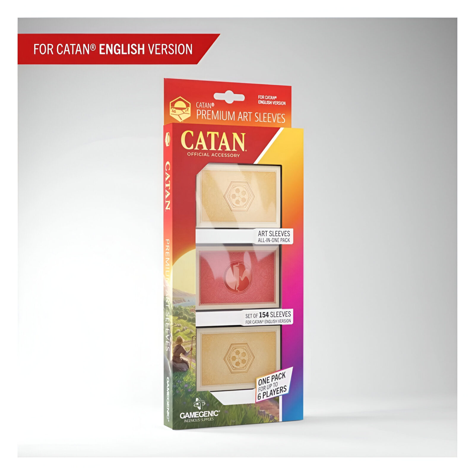 Gamegenic CATAN Art Sleeves