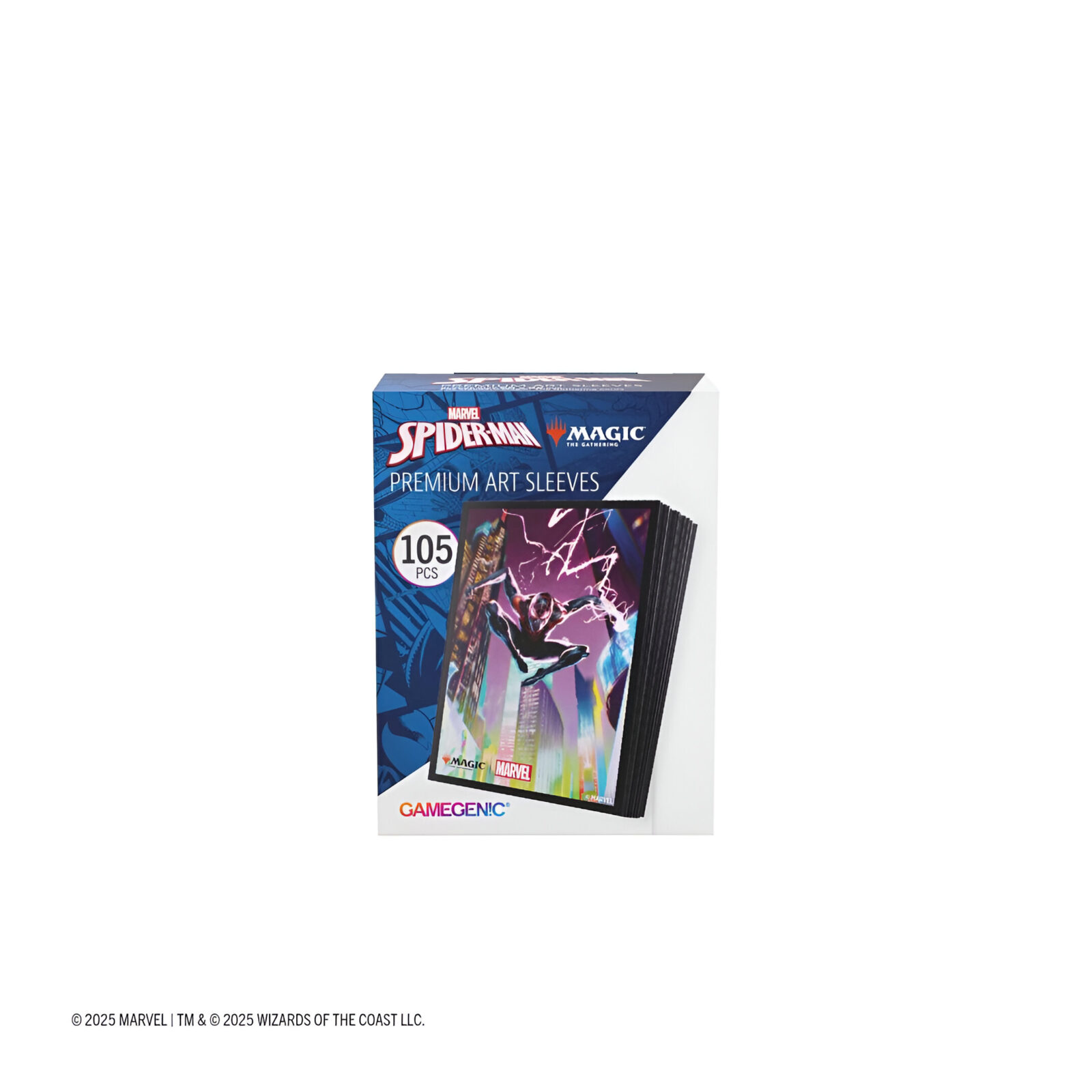 Gamegenic Magic: The Gathering Marvel’s Spider-Man Premium Art Sleeves – Spider-Man Miles Morales